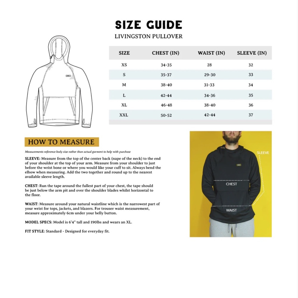 Fayetteville Men's Hoddie - Picture 5 of 5